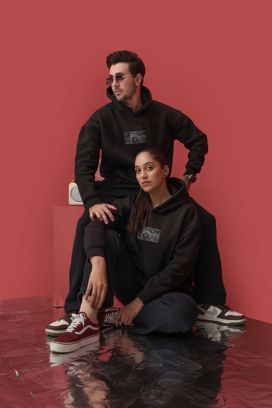 HUSN — Calligraphic Hoodie