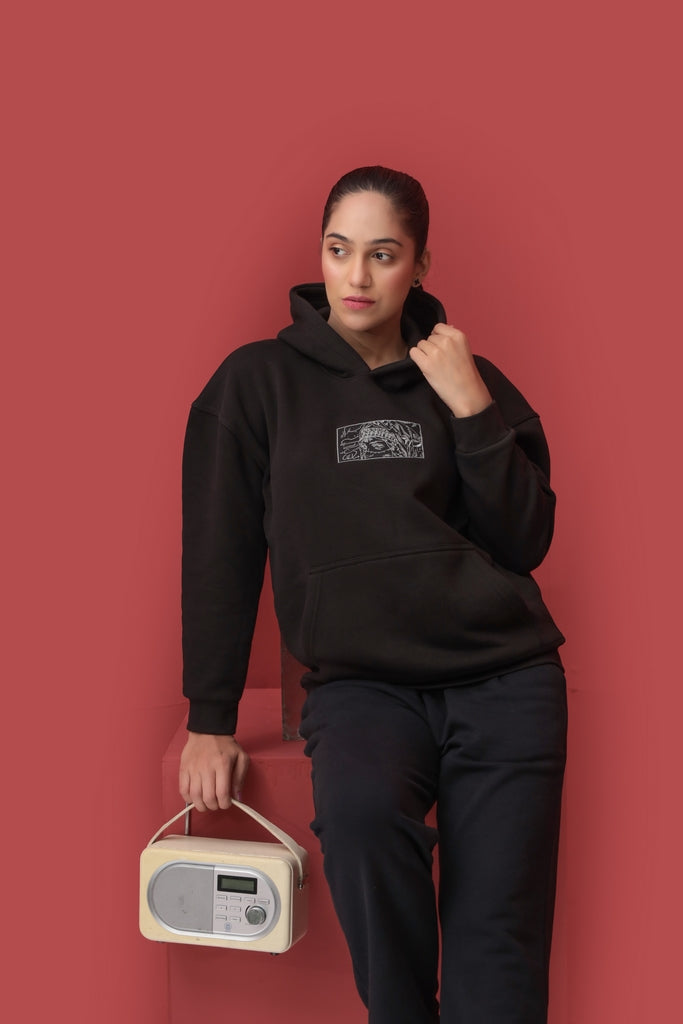 HUSN — Calligraphic Hoodie