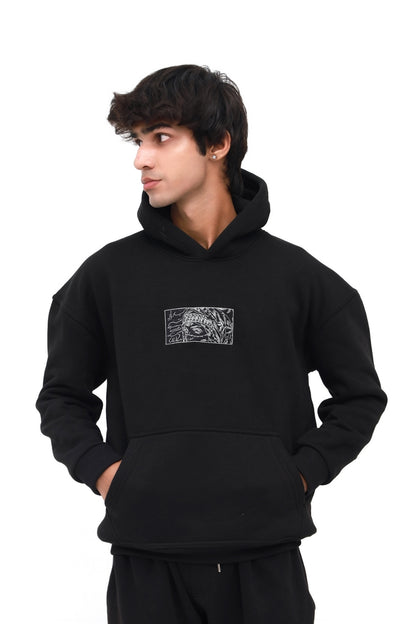 HUSN — Calligraphic Hoodie